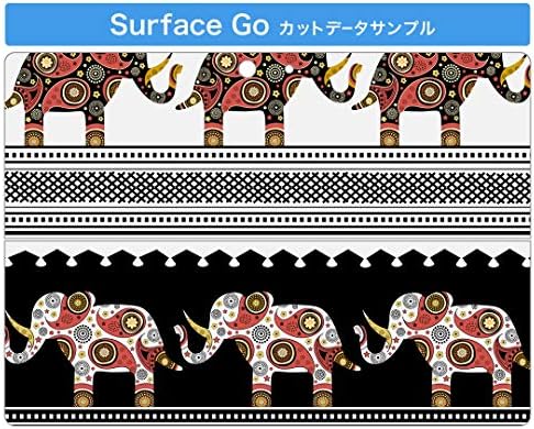 стикер igsticker Калъф за Microsoft Surface Go/Go 2 Ультратонкая Защитен Стикер За тялото Skins 008150 Elephant Азиатски модел под формата на слон