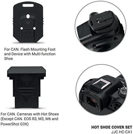 Капачка за топла Башмака камери и Пинов конектор светкавица за Canon Rebel T8i T7i T7 T6i SL3 EOS R6 RP R 90C 4000D 5DM4