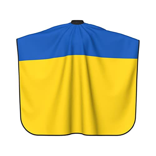 Знаме на Украйна 3d Печат на Професионални Фризьорски салон Наметало За Подстригване Салонная Наметало Фризьорски Престилка 55 X 66