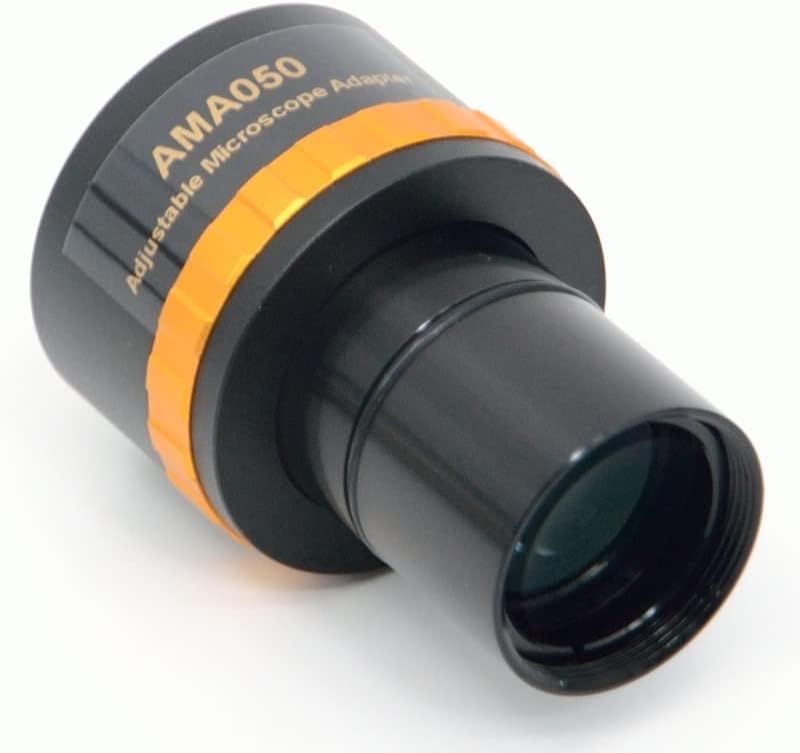 Аксесоари за микроскоп Фокусируемый Адаптер за фотоапарат фокусиращ микроскоп 0.5 X интерфейс 23,2 мм винт за закрепване C Лабораторни консумативи (Цвят: AMA50)