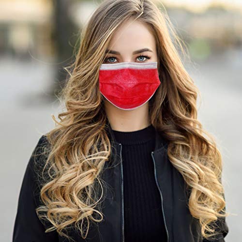 Redspring маски за еднократна употреба маска за оформяне на брада за еднократна употреба на маски за лице, направено в САЩ, палта за момичета 5 т е черно-бяла маска за едн
