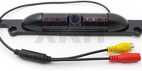 XKH - Съвместим с HD цветен CMOS камера за обратно виждане с монтиране на рамката на автомобилен регистрационен номер 8