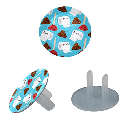 Капачки за контакти LAIYUHUA За защита от деца (на 12 и 24 опаковки) с Устойчива защита от електрически свещи | Пластмасови капачки за контакти за безопасност на деца | Лес?