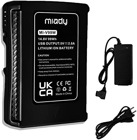 Батерия Miady капацитет 99 Wh 6800 mah V Mount и 300 Wh 20000 ма V Mount