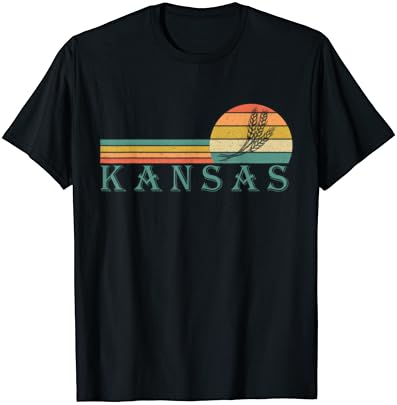 Канзасская Пшеница, Селска държава, Реколта Тениска Sunset Farmer Pride