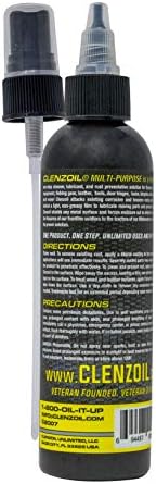 CLENZOIL Универсално Средство за почистване, смазване и предотвратяване на ръжда 3в1 Масло | Смазка за велосипедни вериги, Лубрикант за гаражни врати, Оръжейни масло и П