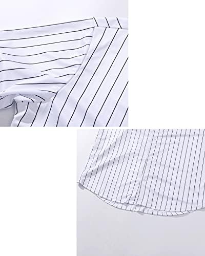 Yuji Итадори, Мъжка Бейзболна Фланелка, Риза с къс ръкав, Блузи с V-образно деколте, Тениски с копчета, Спортни