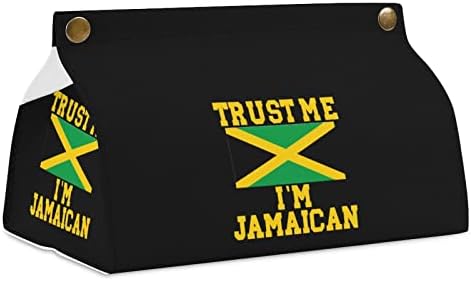 Повярвай Ми, аз съм от Ямайка Калъф За Кутии за Салфетки, Органайзер За Хартия За Лице, Титуляр, Диспенсер за хартиени Кърпички,