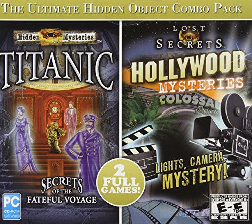 Encore Hidden Mysteries: Тайните на Титаник и Холивуд, 2 пакета, който печели. БРОЙ