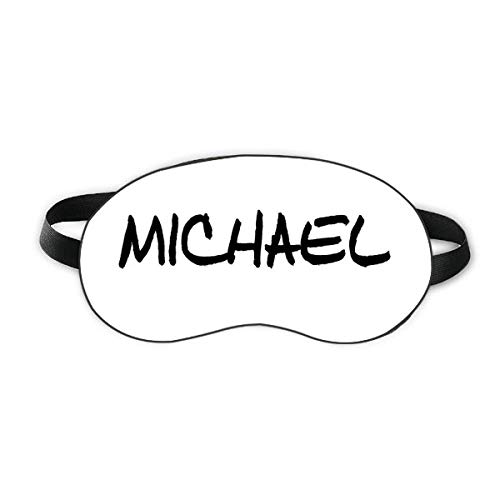 Специално написано от Ръката на английското Име MICHAEL Sleep Eye Shield Мека Нощна Превръзка На очите Сянка