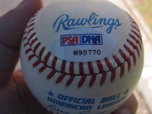 Играта на топка с автограф Frenchy Bordagaray йорк Янкис Dodgers PSA/DNA d 00 - Бейзболни топки с Автографи