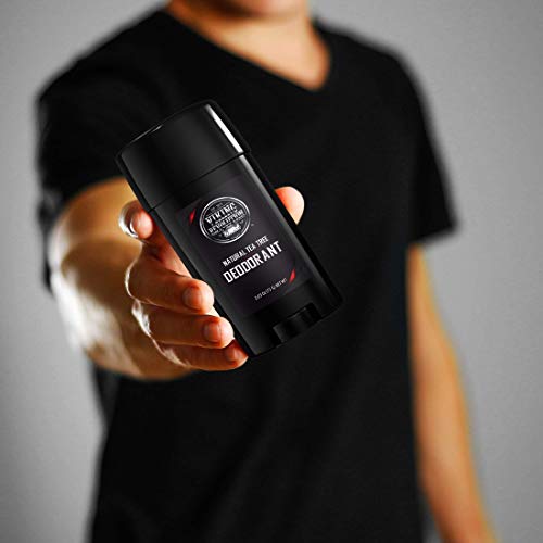 Натурален Дезодорант за мъже - Мъжки Дезодорант без алуминий. Защита на мирис и свежест с Натурален Дезодорант от Чаено дърво