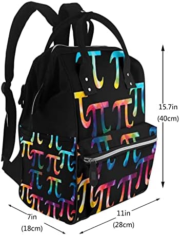 Раници За смяна на Пелени За мама Pi-Математика Travel Bookbag Чанти за Памперси Back Pack