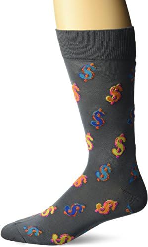 Мъжки чорапи с модерен Дизайн Hot Сокс Slack Crew Socks
