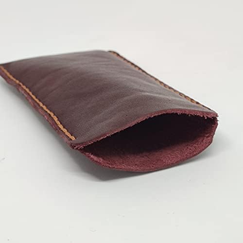 Чанта-кобур от естествена кожа за Sony Xperia XA2 Ultra, Калъф за вашия телефон ръчна изработка от естествена