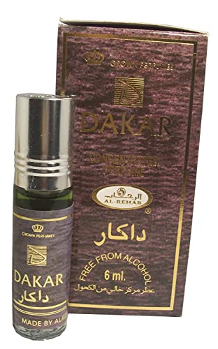 Устойчиви на парфюми AL-Rehab Dakar Attar без алохола 6 мл.