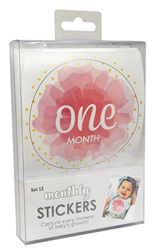 Комплект за Фотосесия Stephan Baby My First Year Monthly Sticker за момичета, Един размер,395007