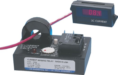 CR Magnetics CR5395-LH-ACV-330-B-CD-ELR-I Реле за постоянен ток с вътрешния трансформатор, 85-265 На ac/dc, капаче при високо се задейства, обхват на задействане на ADC 3,0-30, закъснение за зад?