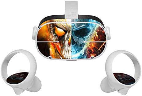 Сребърни Душата Аниме Сериал Oculus Quest 2 на Кожата VR 2 Кожи Слушалки и Контролери Стикер, Защитен Стикер Аксесоари