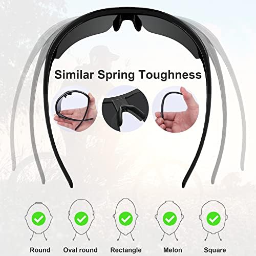 Защитни Очила YENPK, Мъжки слънчеви Очила, Устойчиви на надраскване, за Защита на очите ANSI Z87.1, UV-Защитни Очила за Работа на открито