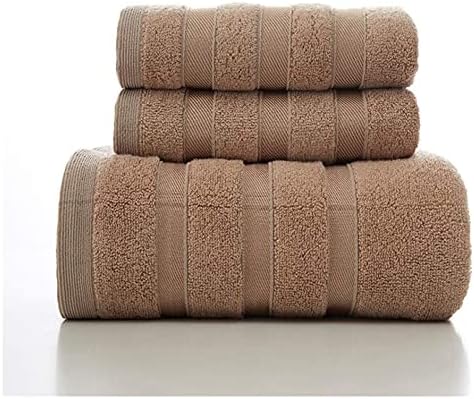 Кърпи за баня YIWANGO от бамбуково памук, Комплект хавлиени кърпи Клас Апартамент от памук с нулева