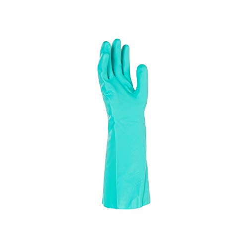 Ръкавици химически устойчиви от нитрил KLEENGUARD G80 (94445), Зелени, Малки (7), с дължина 13 см, 15 Мил.,