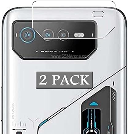 Защитно фолио Vaxson от 2 опаковки, съвместима със стикер на обектив на задната камера ASUS ROG Phone 6 [screen