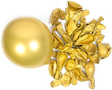Тъмно зелен златната топка Арка-венец Комплект Метален златната топка 134 бр. за рожден Ден, абитуриентски, детски душ, сватба, Коледа, украса за домашни партита.