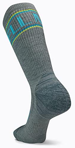 Вълнени туристически чорапи Merrell Унисекс за мъже и жени с зональной възглавница - 1 Двойка В опаковка - Дишаща супинаторная подкрепа Унисекс