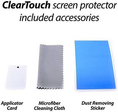 Защитно фолио BoxWave за Garmin Нападателят Plus 4 (Защитно фолио от BoxWave) - ClearTouch Crystal (2 опаковки), HD филм Предпазва от драскотини