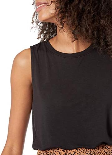 Жените риза без ръкави свободно намаляване на Essentials Muscle Tank Top Без ръкави