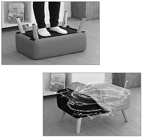 Универсален Обикновен Стол, Текстилен Разтегателен диван и Табуретка За краката Модерен Минималистичен Правоъгълен килим