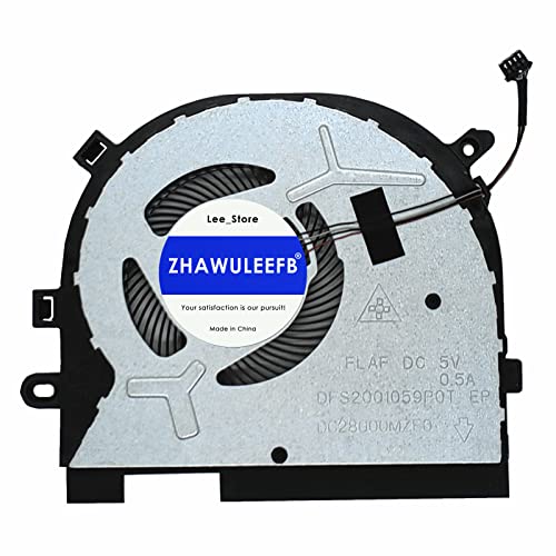 ZHAWULEEFB Подмяна на Новия вентилатор за охлаждане на процесора на лаптопа на Lenovo IdeaPad S340-15API S340-15IWL