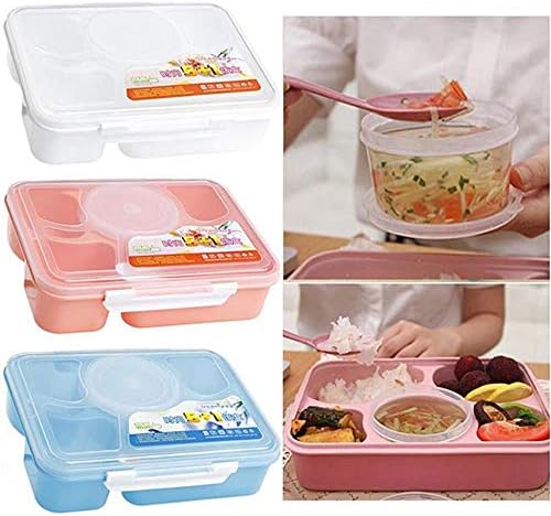 Преносим Микровълновата, Обяд-Бокс Плодов Хранителната Контейнер Кутия За Съхранение на Обяд-Бокс За Пикник на Открито Bento Box