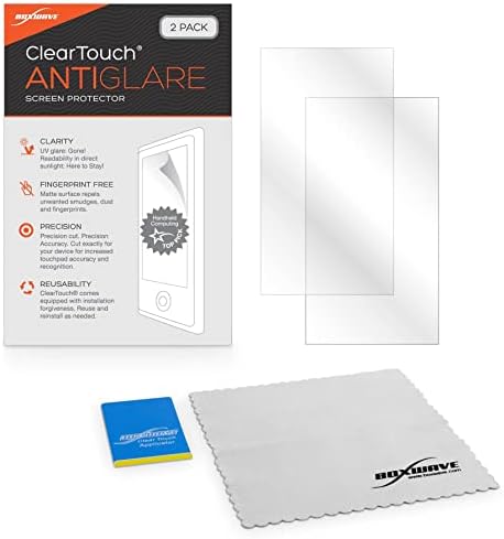 Защитно фолио BoxWave за екрана Yolo LIV YoloBox Pro (Защитно фолио за екрана от BoxWave) - ClearTouch с антирефлексно покритие (2 опаковки), матово фолио за защита от пръстови отпечатъци ?