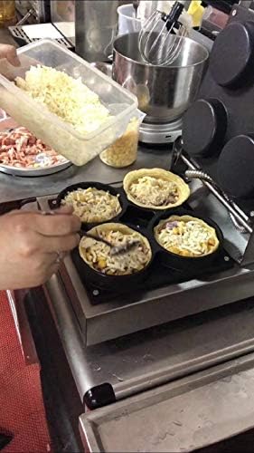 Общото Търговско Използване на Антипригарная Електрическа Мини Машина за готвене на Вафли за Пица 110 В На 220 В, Фурна за Печене