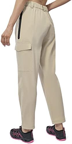 Дамски Туристически Панталони MELOO за Активен Отдих - бързо съхнещи Спортни Панталони С Джобове-Карго, Водоустойчив,