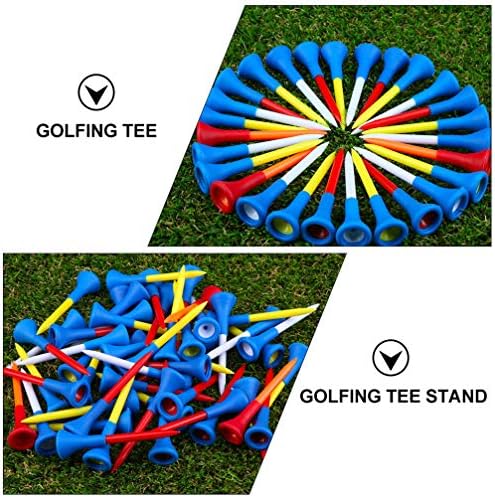 Аксесоари INOOMP 5шт 74 мм Риза за голф, Спортни принадлежности за голф (случаен цвят) Вътрешно Упражнение