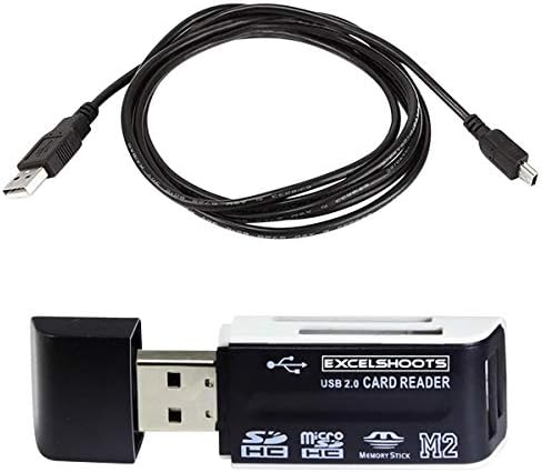 Преносимото USB кабел за цифров огледално-рефлексен фотоапарат Canon EOS Rebel T6, USB-кабел за компютър за