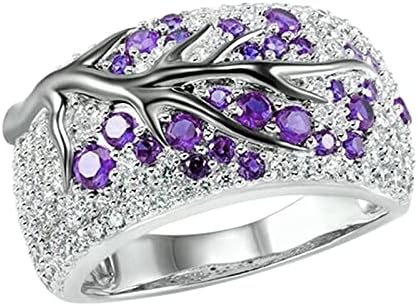 2023 Нов Пръстен Lum Creative P Женски Пръстен С Цирконий и диамантен пръстен Дамски Пръстени Сватба С Цветя Пръстен Размер