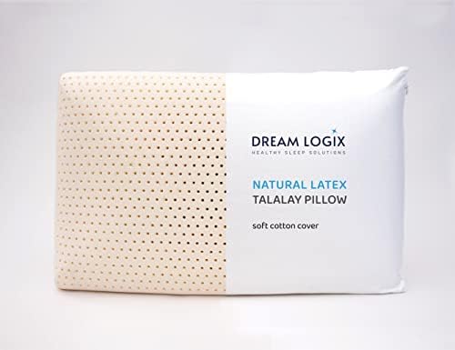 Dream Logix Talalay от естествен латекс с 4 Меки възглавнички в пакет - Спални места в ребрата и стомаха, на Възглавници