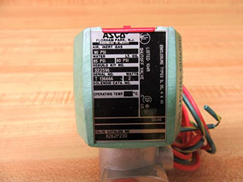 Asco/Red Hat 8262P230 2-Управление на Електромагнитен вентил с Пряко действие