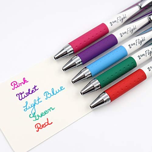 Прибиращ химикалка писалка Zebra Pen Z-Grip Flight, Удебелен шрифт, 1,2 мм, Различни Модни цветове, точка 4