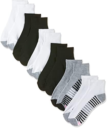 6 Чифта чорапи за жени Hanes с комфортен засаждане на Глезена