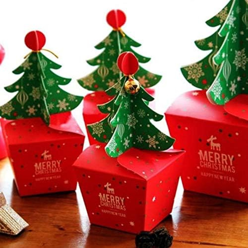 DBYLXMN Прозрачни Чанти За съхранение на Голяма Коледна Кутия за Коледното опаковки, Опаковъчна Кутия, Организаторите