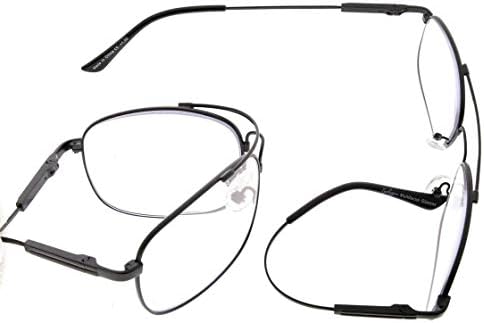 Eyekepper 3 Ниво Визия Многофокусные Очила С защита от Uv Прогресивно Ридеры на Мъже, Жени Гъвкава Рамка Памет