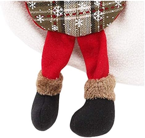 ALREMO HUANGXING - Коледни Чорапи, Големи Коледни Чорапи, Декорация във формата на Дядо коледа-на Снежен човек,