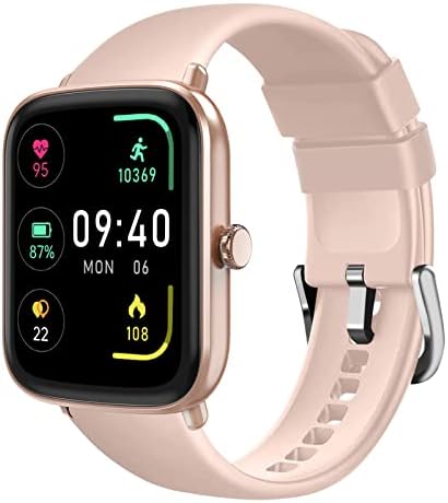 Smart-часовници, Фитнес следи с Пульсометром, Монитор сън, 1,7 Умен часовник със сензорен екран със собствените си ръце за жени и мъже, Водоустойчиви фитнес-часовник с 20