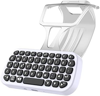 Клавиатурата на контролера FYOUNG за контролер PS5, Мини Преносим Геймпад, Bluetooth 3.0, Клавиатура за съобщения в