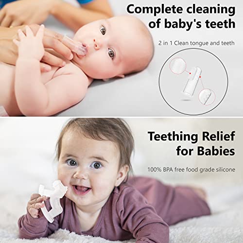 19 в 1 Комплект за грижа за детето, набор, за да се грижи за новороденото в яслите, включва четка за коса, гребен, четка за зъби за пръсти, нокторезачки и т.н. За деца, мом